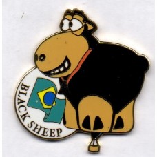Black Sheep with Logo Gold